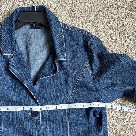 Vintage Bailey’s Point Denim Jacket 90s Y2K Casual Comfy Large XL - Picture 6 of 6